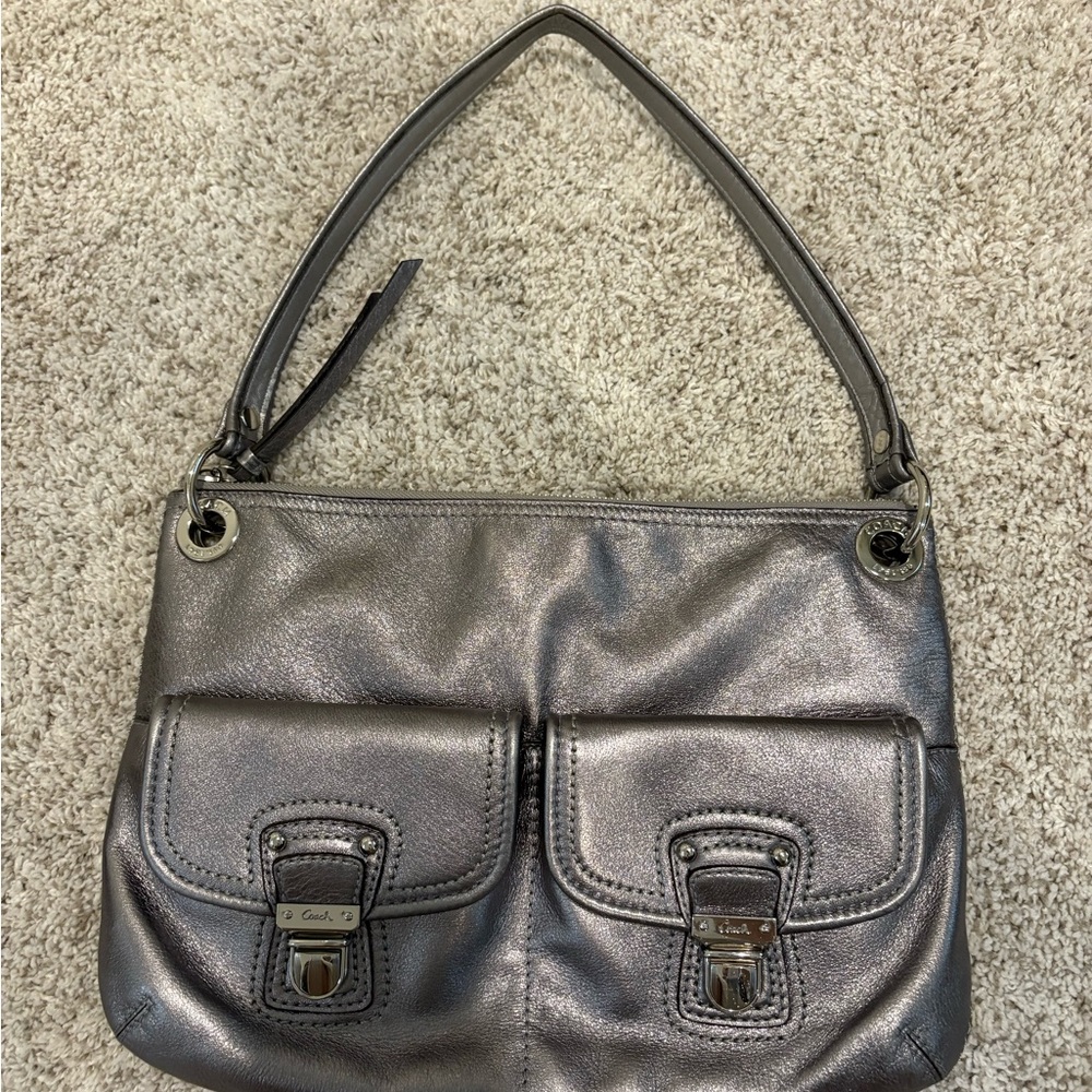 Silver Coach Bag - Never Used